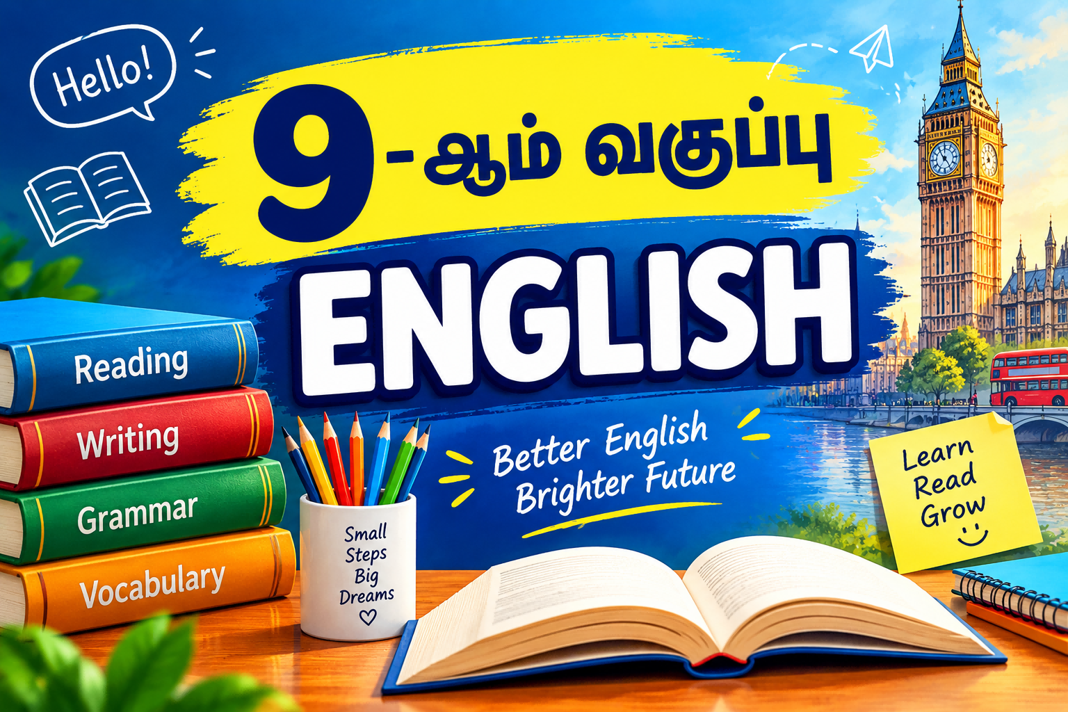 9-ஆம் வகுப்பு ஆங்கிலம்