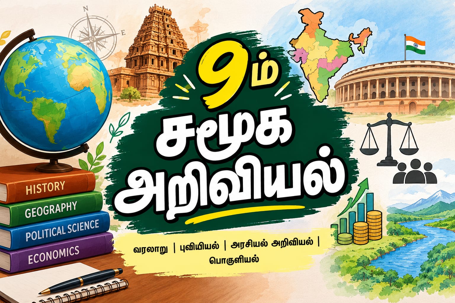 9-ஆம் வகுப்பு  சமூக அறிவியல்